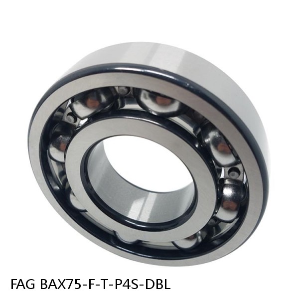 BAX75-F-T-P4S-DBL FAG high precision bearings