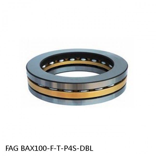 BAX100-F-T-P4S-DBL FAG high precision bearings