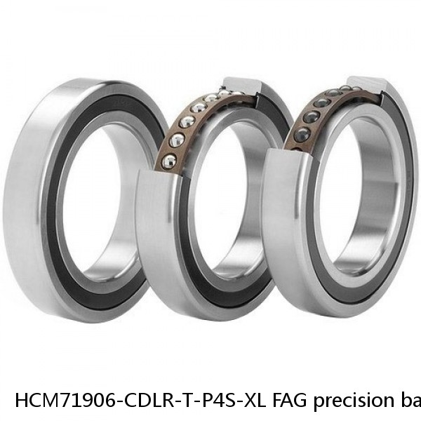 HCM71906-CDLR-T-P4S-XL FAG precision ball bearings