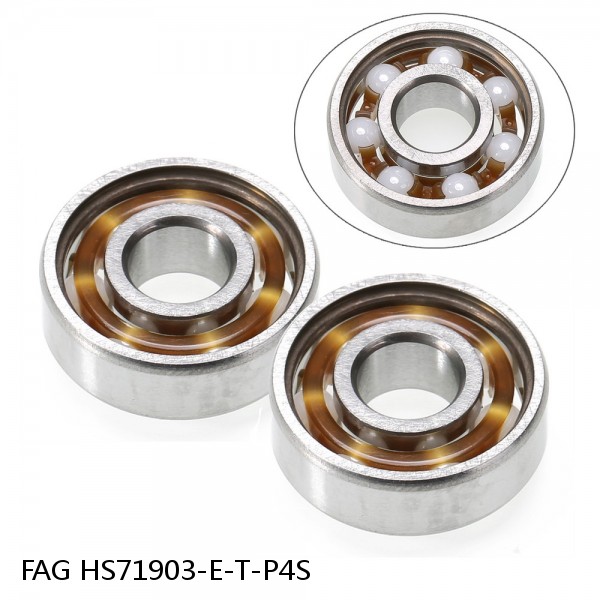 HS71903-E-T-P4S FAG precision ball bearings