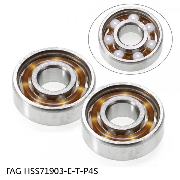 HSS71903-E-T-P4S FAG high precision ball bearings