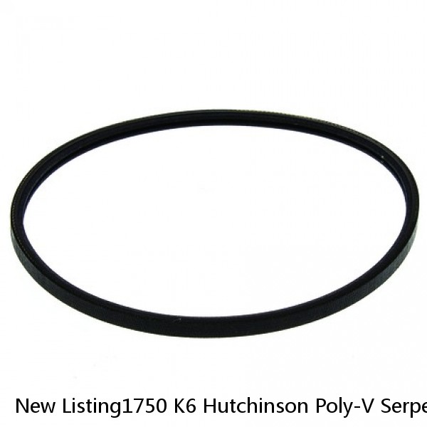 New Listing1750 K6 Hutchinson Poly-V Serpentine Belt Free Shipping Free Returns 6PK 1750