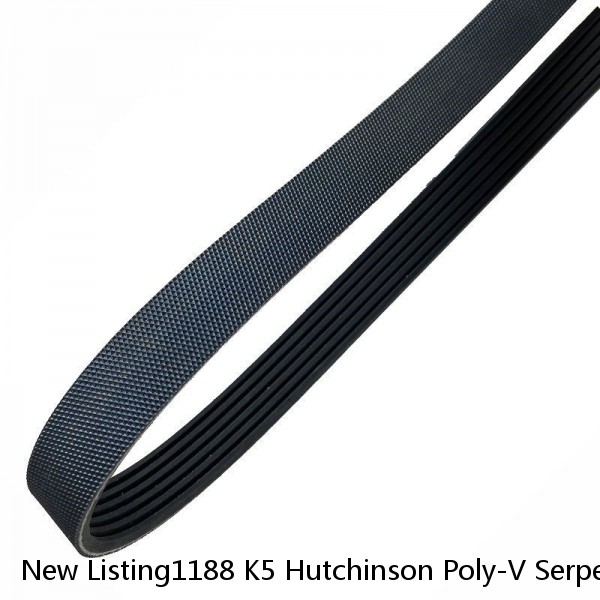 New Listing1188 K5 Hutchinson Poly-V Serpentine Belt Free Shipping Free Returns 1188 K5