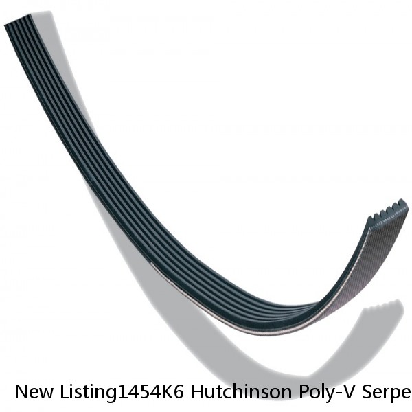 New Listing1454K6 Hutchinson Poly-V Serpentine Belt Free Shipping Free Returns 6K 1454