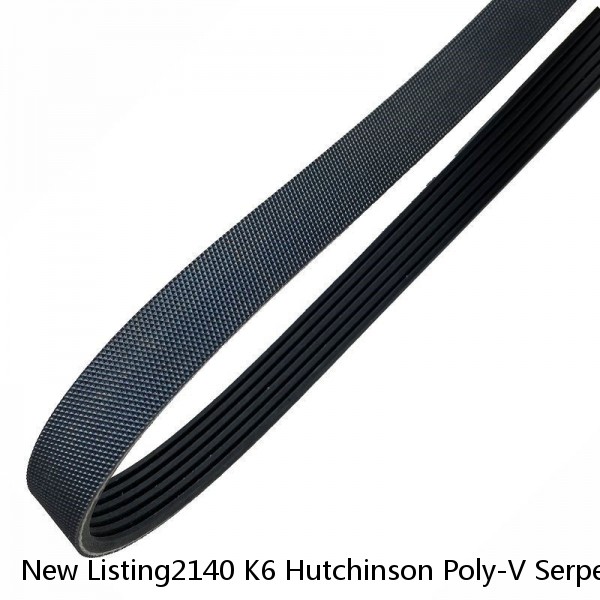 New Listing2140 K6 Hutchinson Poly-V Serpentine Belt Free Shipping Free Returns 6K 2140