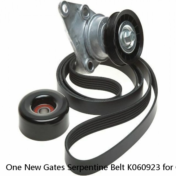 One New Gates Serpentine Belt K060923 for GMC & more